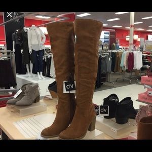 Suede Tall wedge Boots