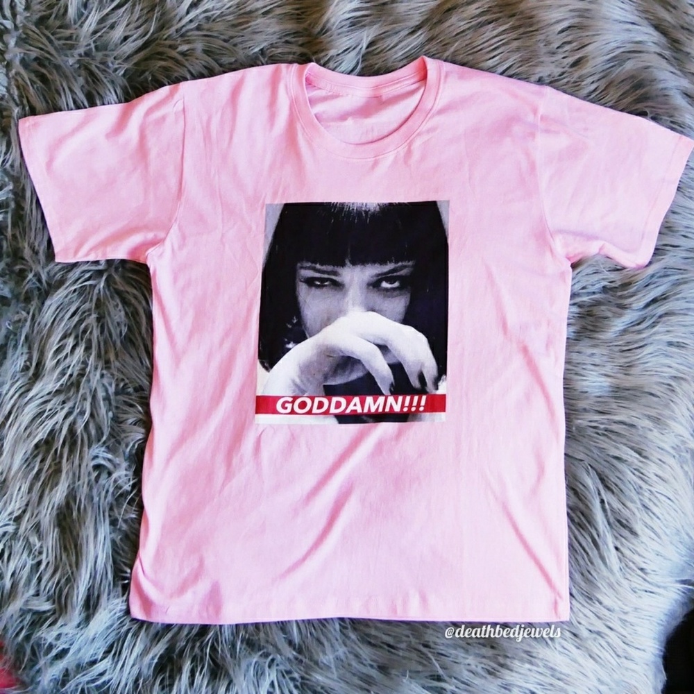 ⚡Pre-Order⚡ Mia Wallace God Damn Iconic Tee