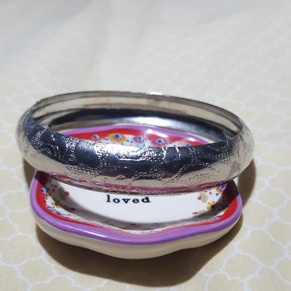 🌹Silver Fashion Bangle