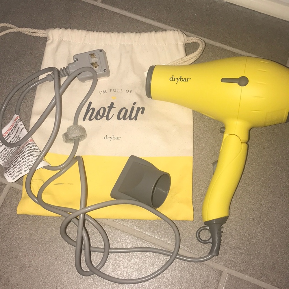 Drybar Baby Buttercup travel blow dryer