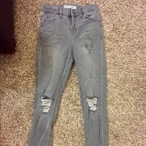Gray Top Shop Jeans, size 26
