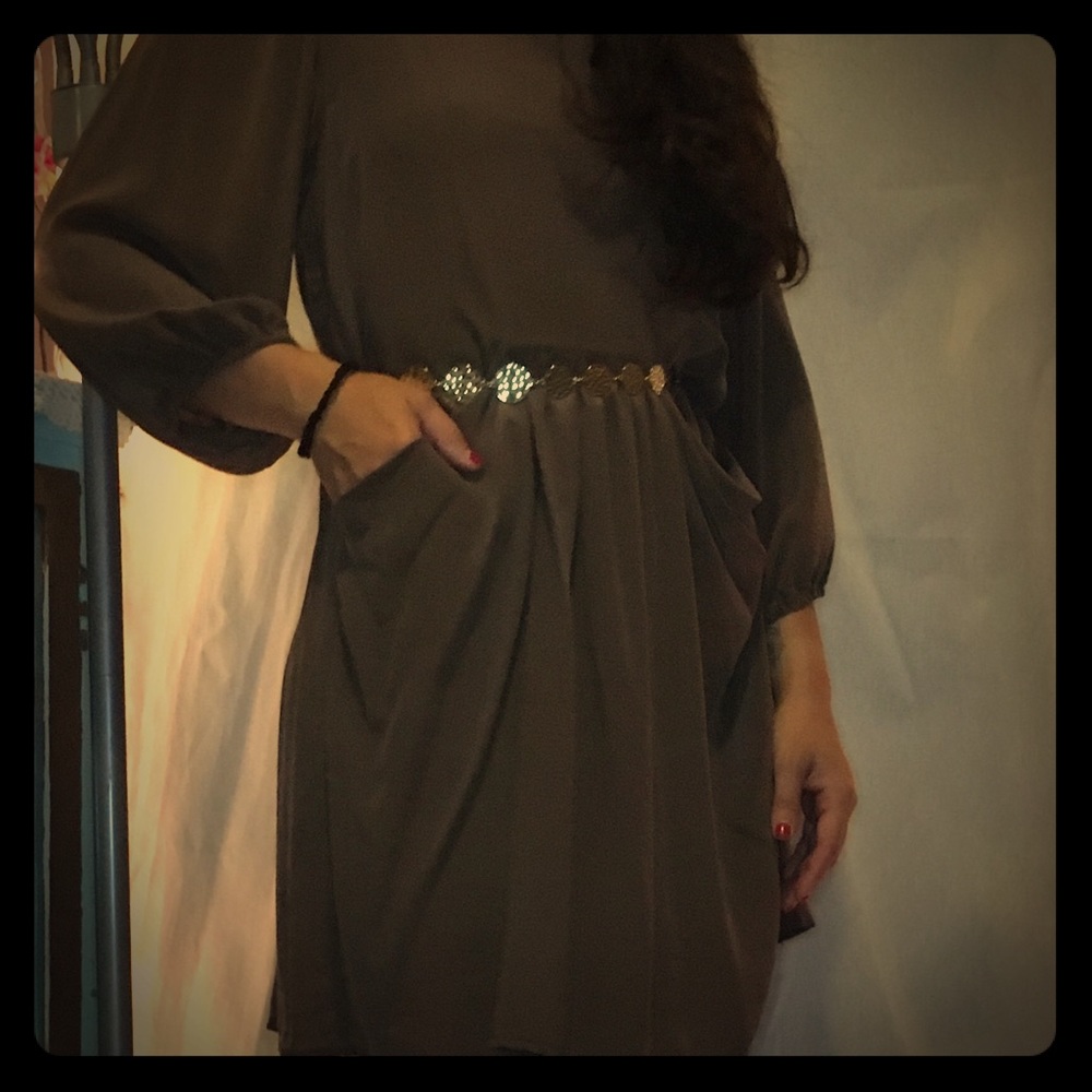 Anthropologie Yada 100% pure silk dress