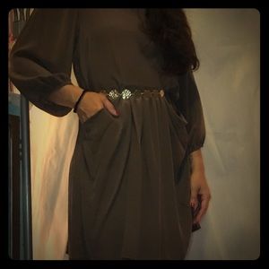 Anthropologie Yada 100% pure silk dress