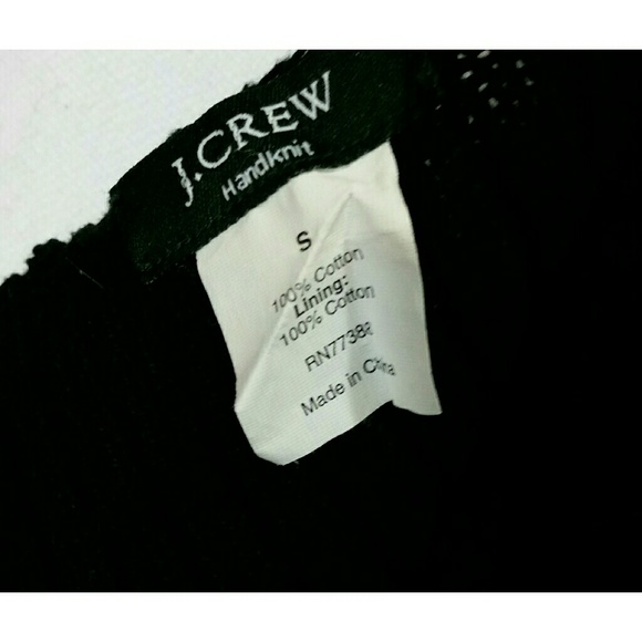 J. Crew Sweater Dress Size S Black - Picture 6 of 7