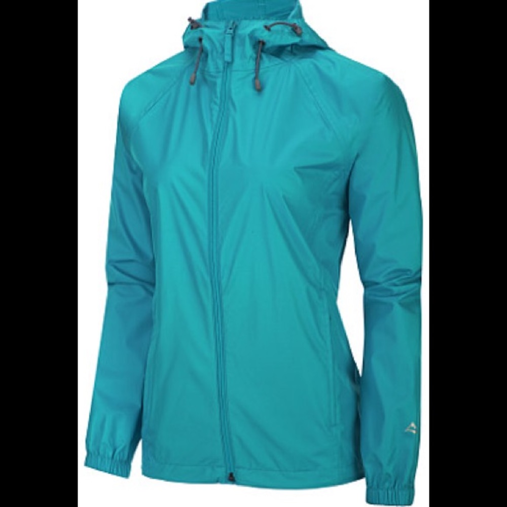 Alpine design aqua windbreaker jacket