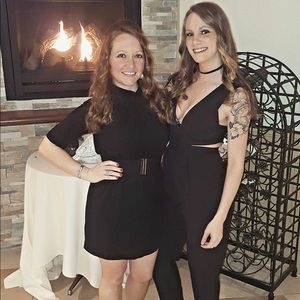 Black firecracker jumpsuit from Hello Molly