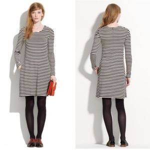 Madewell Striped Diary Dress, S EUC