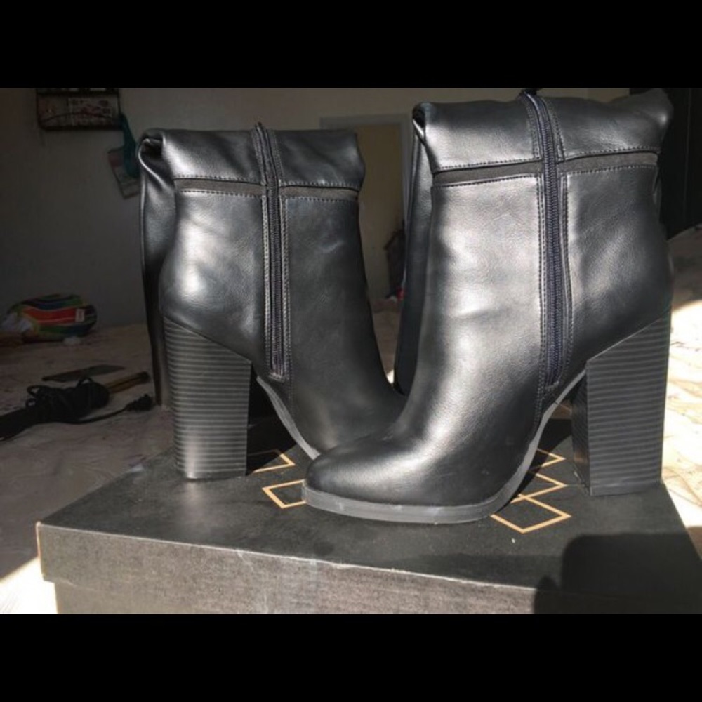 Knee High Leather Boots