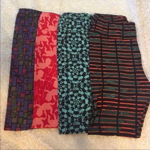 Lularoe women's tall & curvy leggings bundle set