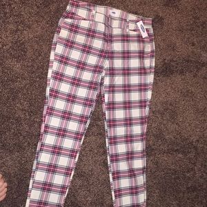 NWT plaid old Navy Pixie pants
