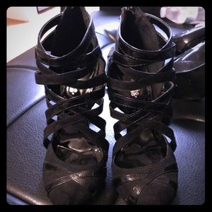 Black high heels