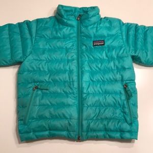 Patagonia toddler down jacket