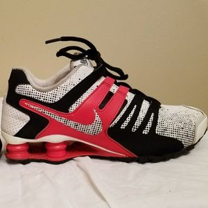 Nike Shox Shoes Red Black White Running Basketball