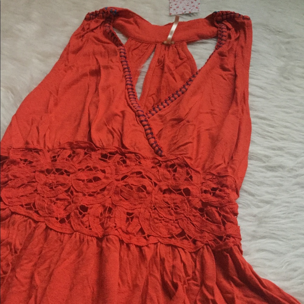 SOLD! NWT Free People Megan Peplum Tank - Picture 4 of 6