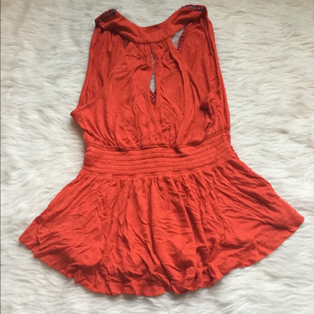 SOLD! NWT Free People Megan Peplum Tank - Picture 6 of 6
