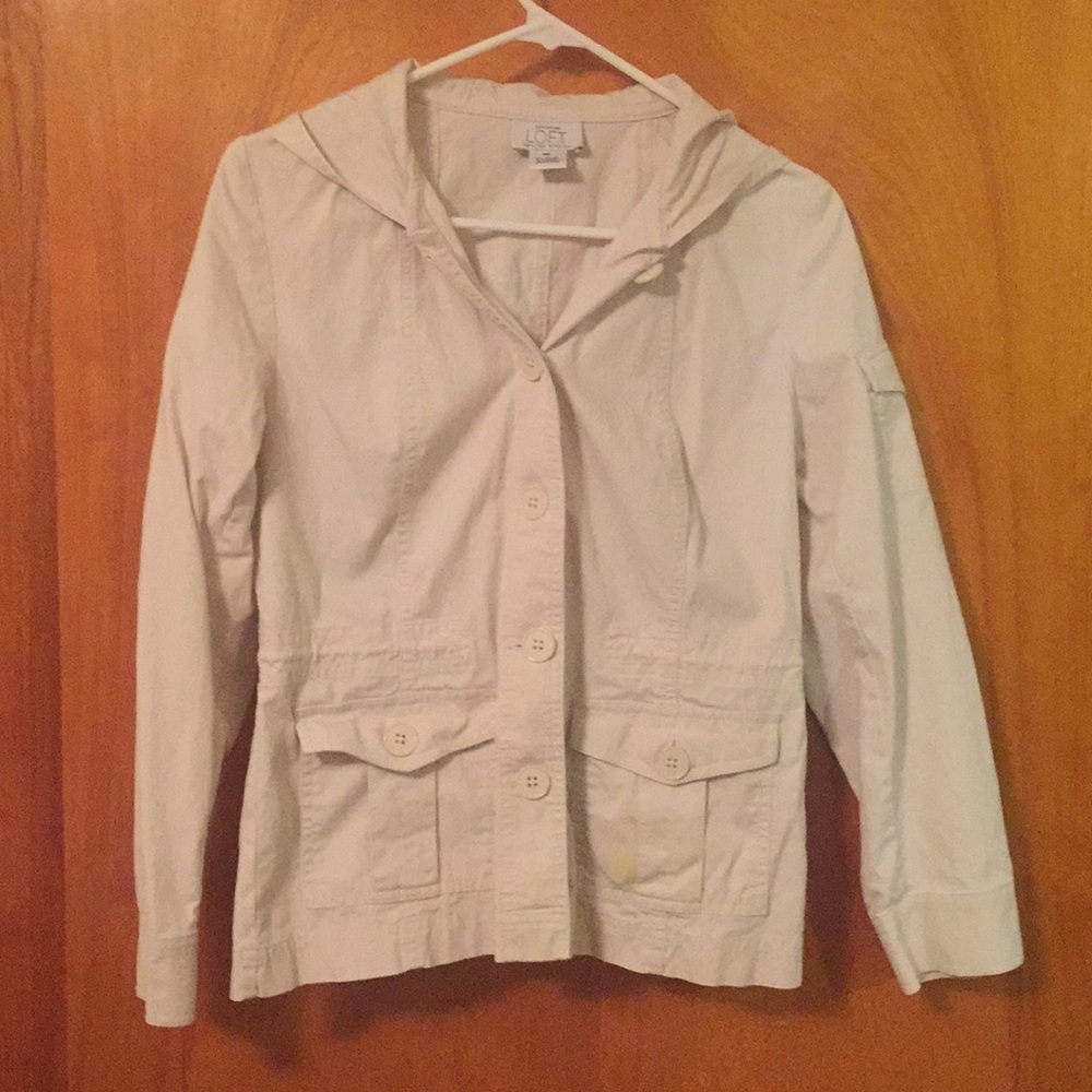 Ann Taylor Loft light jacket medium petite