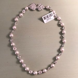 NEVER WORN pearl and gem necklace