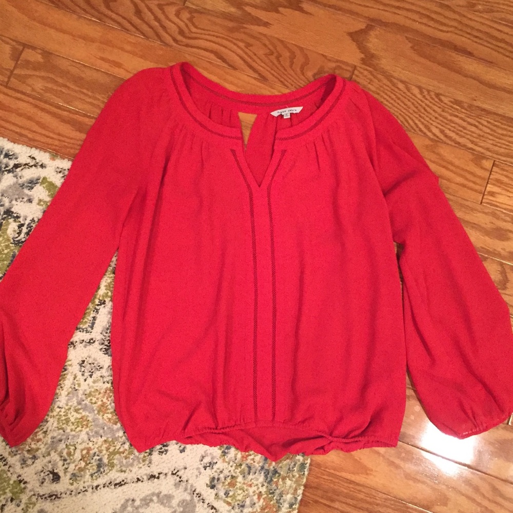 Red Blouse