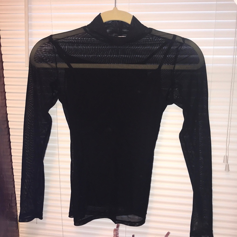 Fashionnova mesh blouse
