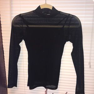 Fashionnova mesh blouse