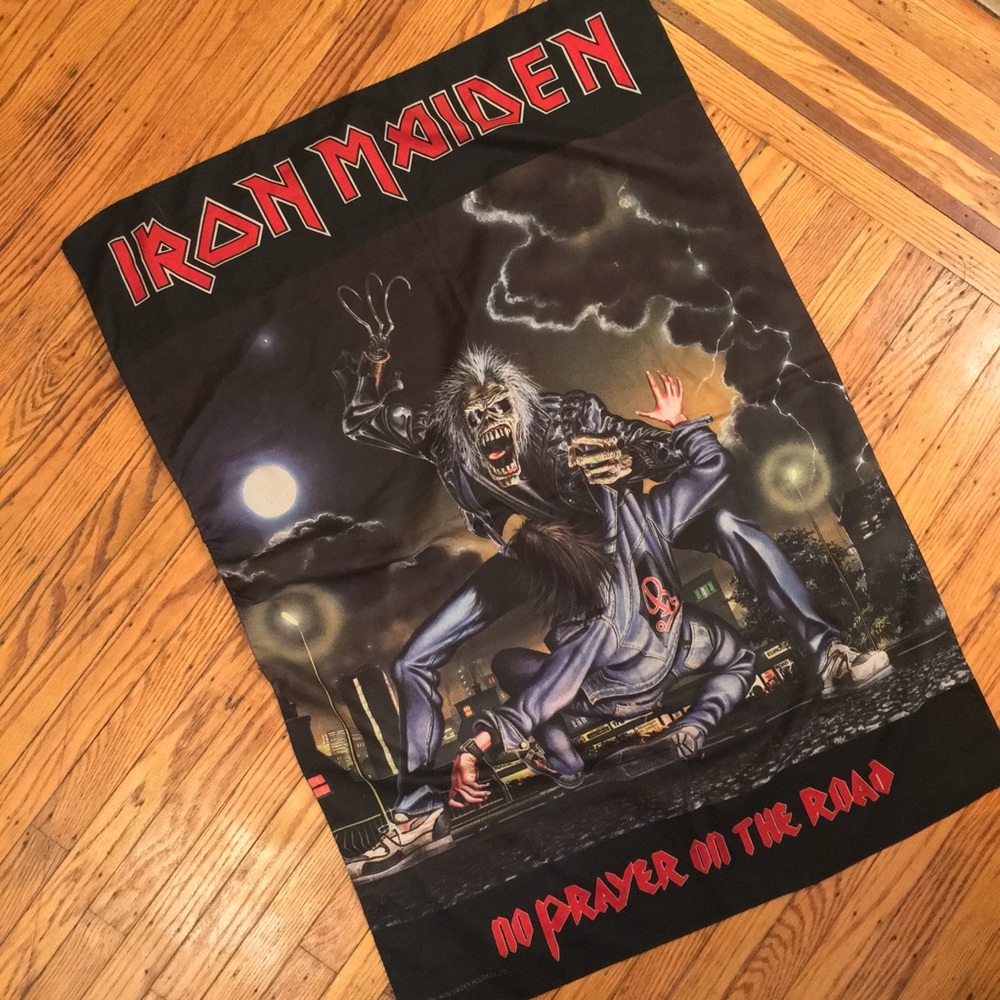 ❌SOLD❌AUTHENTIC IRON MAIDEN TAPESTRY