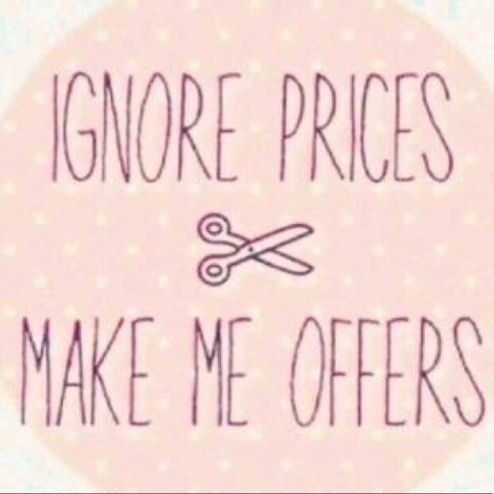 OFFERS ARE WELCOMED