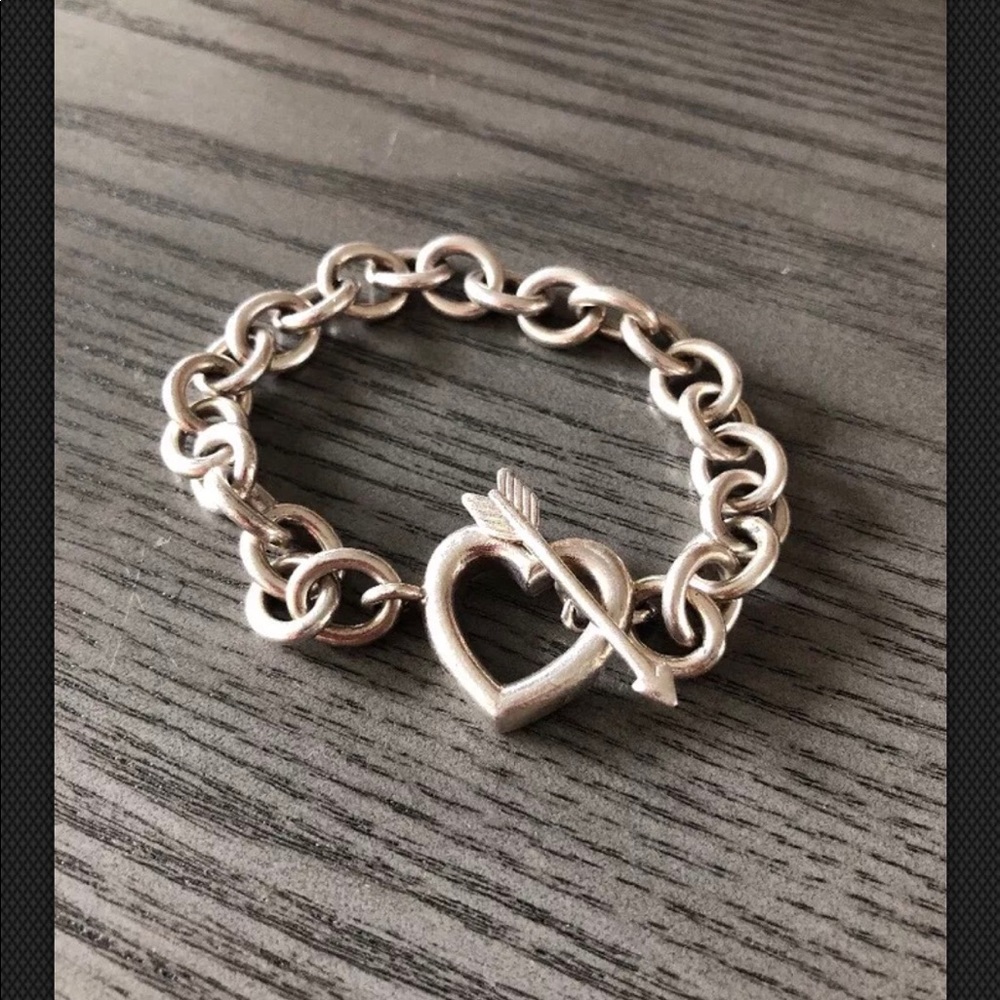 Tiffany & Co Authentic Heart & Arrow Bracelet