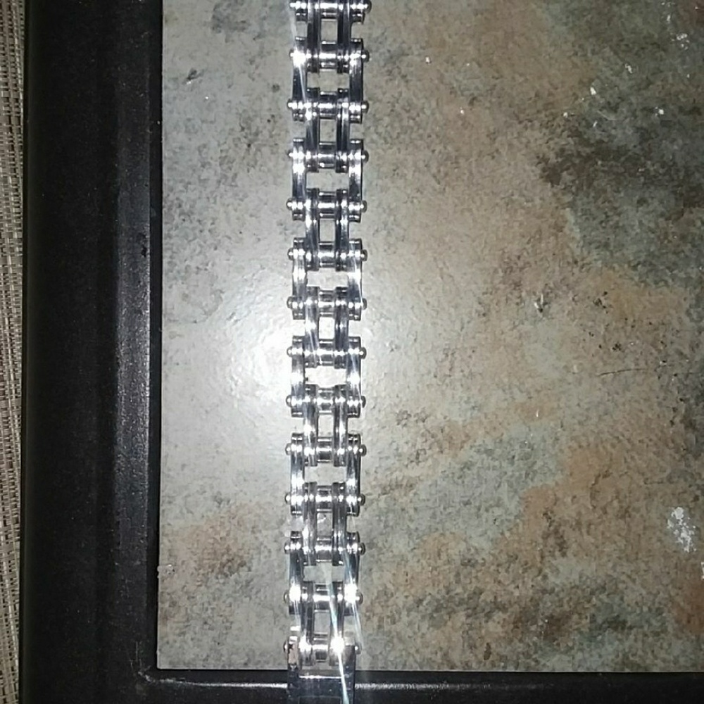 Mens stainless steel bracelet
