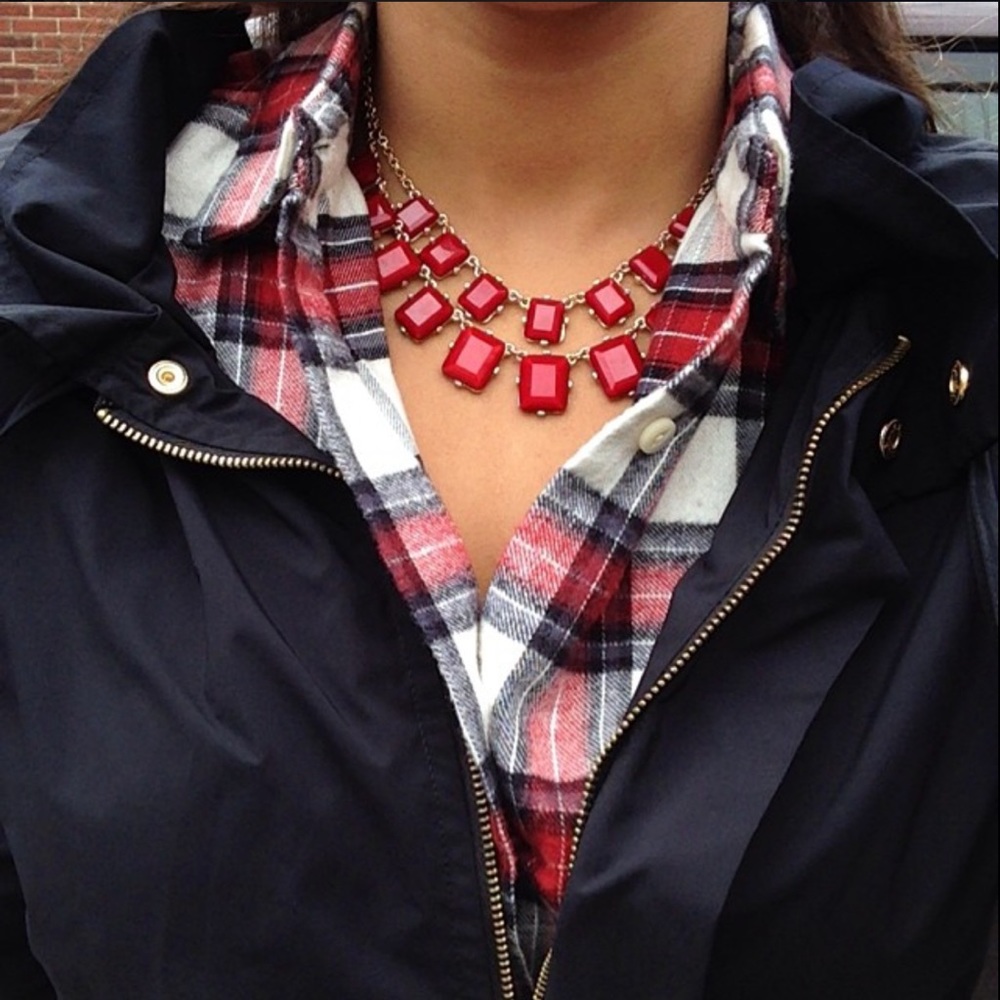 Layered statement necklace