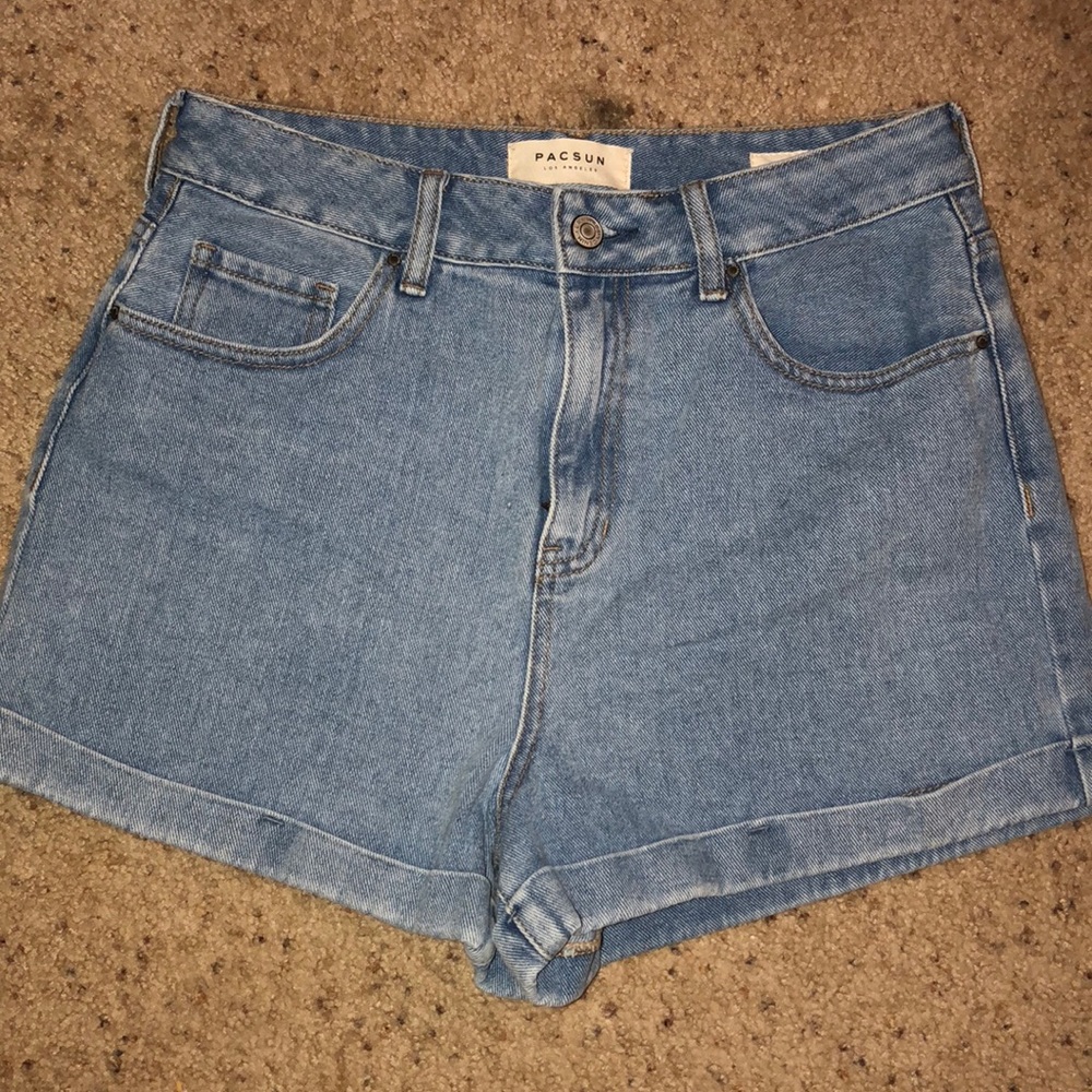 Pac Sun High waist mom jean shorts