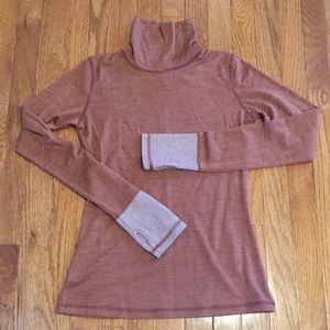 Prana high neck smart wool top