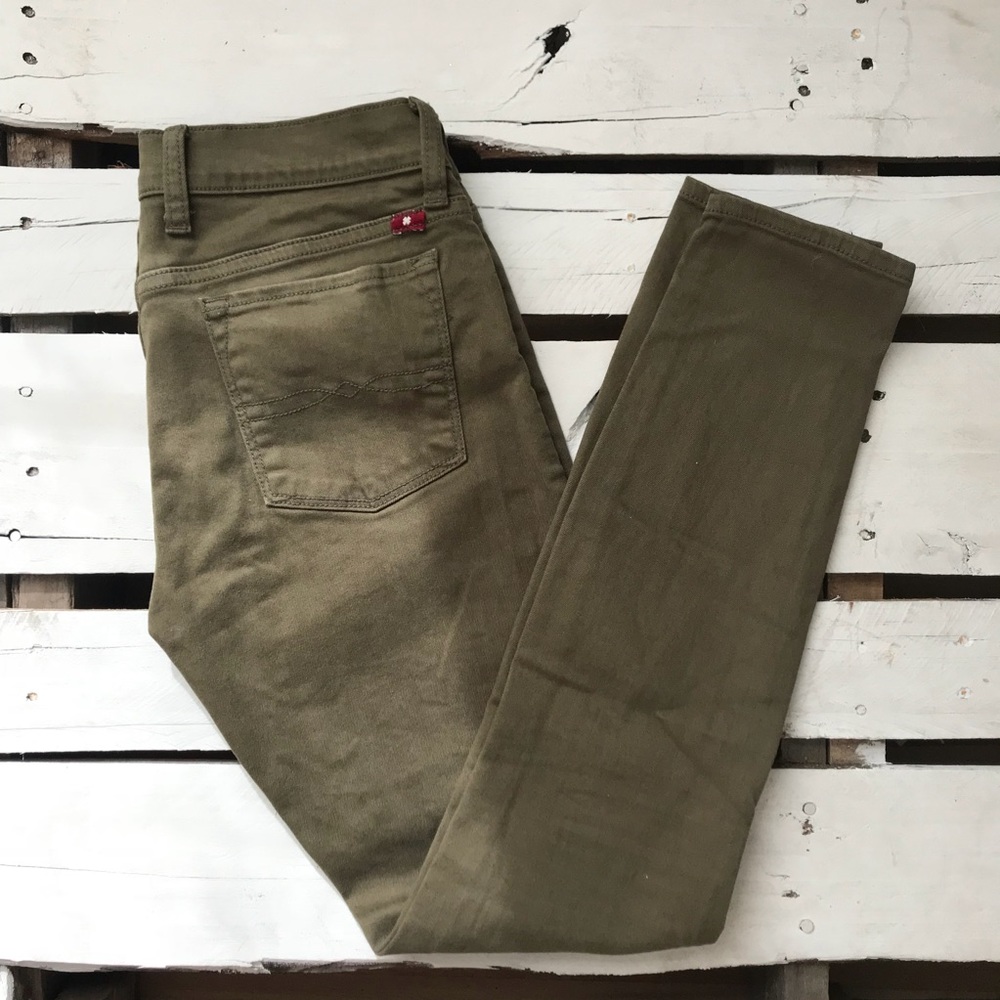Olive Skinny Jeans