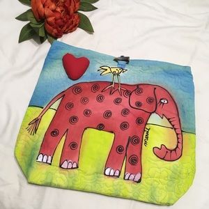 🍍elephant shoulder tote