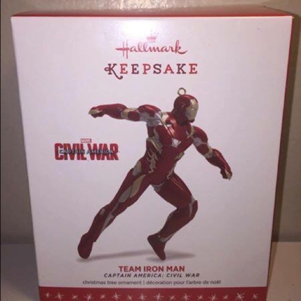 Hallmark Ornament 2016 Team Iron Man