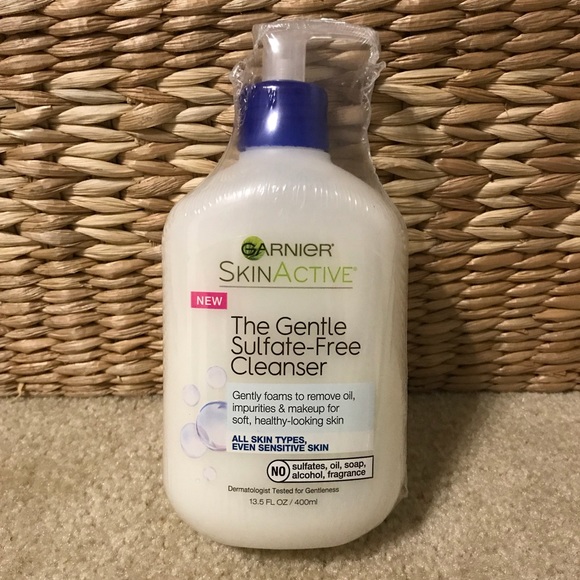 garnier gentle sulfate free cleanser