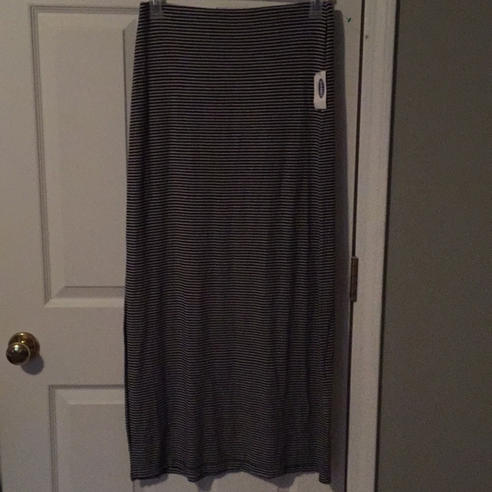 Old Navy Striped Maxi Skirt M