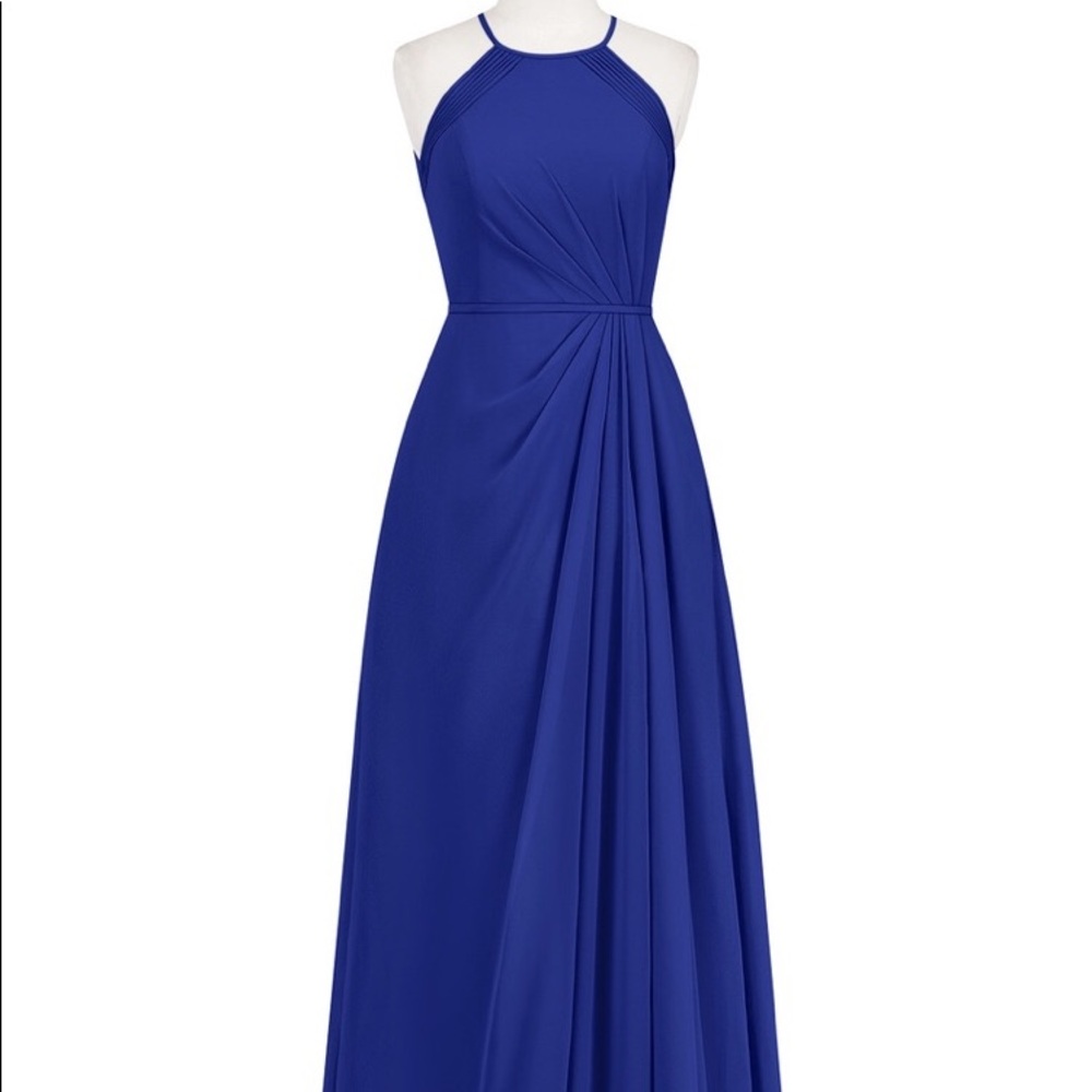 Royal blue bridesmaid dress