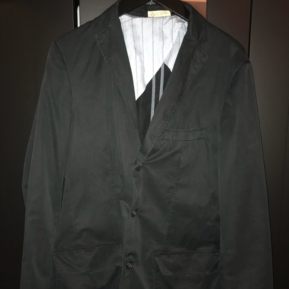 NWT Vintage j.crew Black Khaki sport coat.