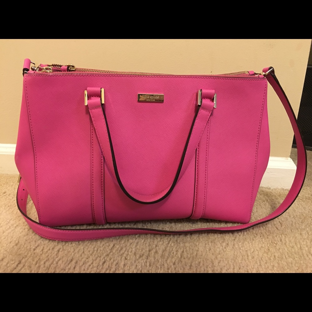 Kate Spade New York Purse Bright Pink