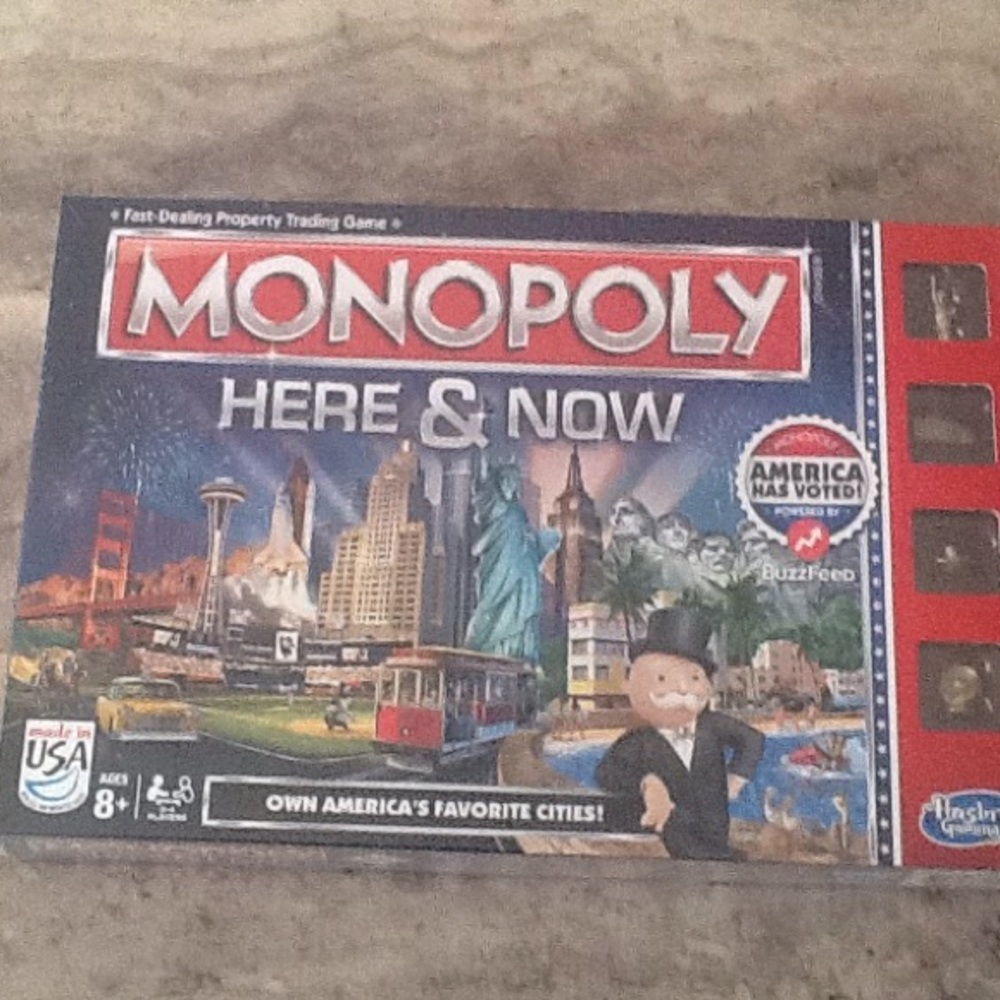 Here & Now MONOPOLY Game    NWOT