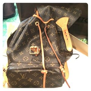 Louis Vuitton large backpack (Authentic LV)