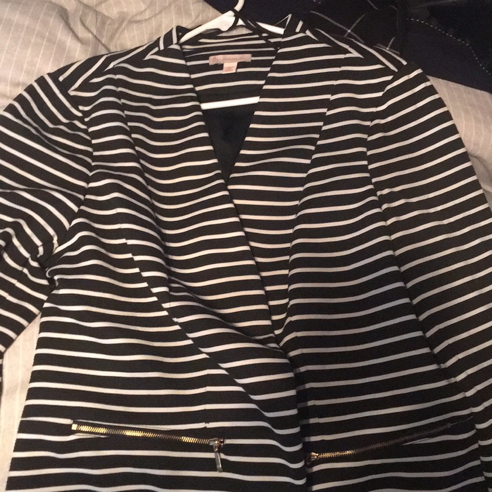 Striped blazer