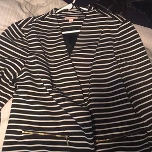 Striped blazer