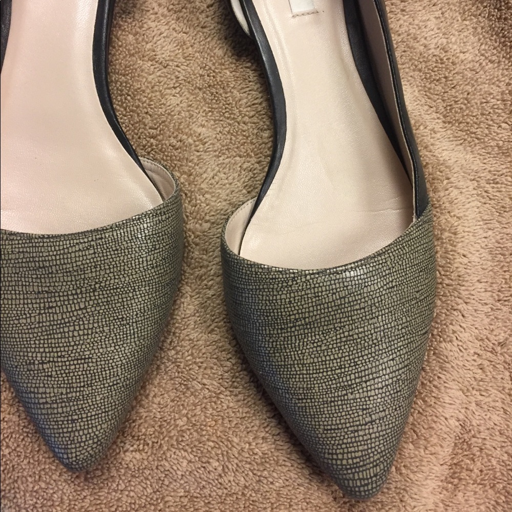 Cole Haan two-tone Pointy Toe Flats
