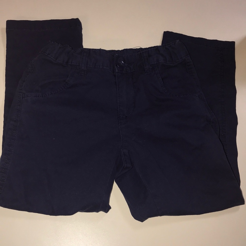 Navy pants girls size 7