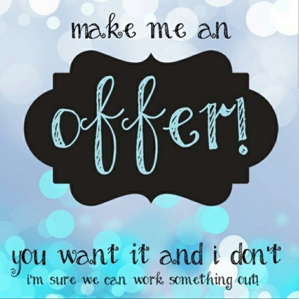 Make me an offer!