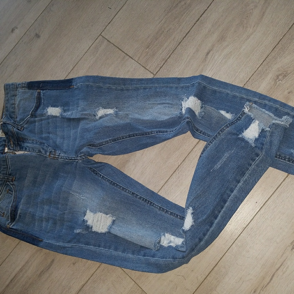 Distressed Jeans