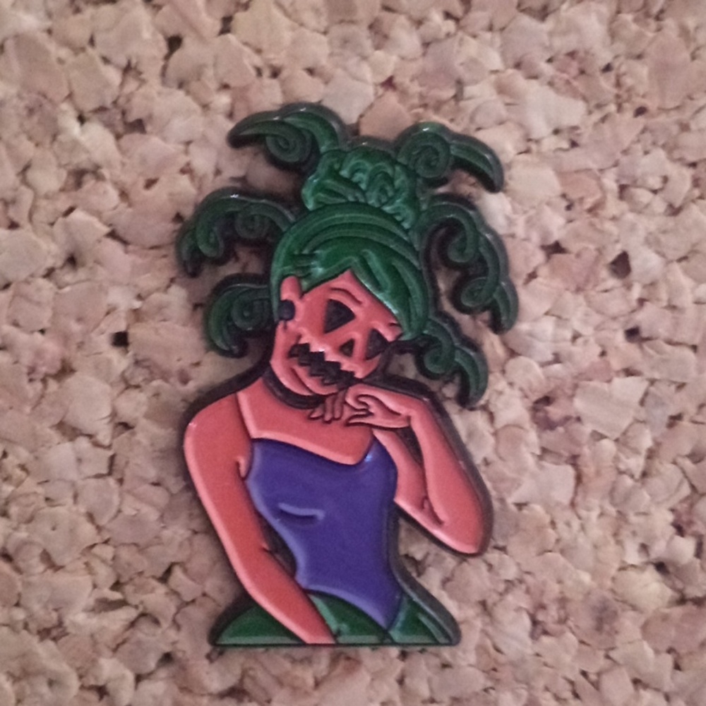 Pumpkinrella Hat Pin