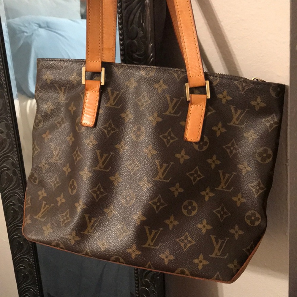 Authentic Louis Vuitton cabas piano bag.