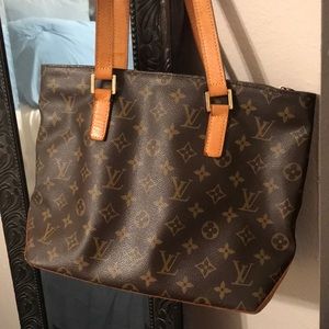 Authentic Louis Vuitton cabas piano bag.
